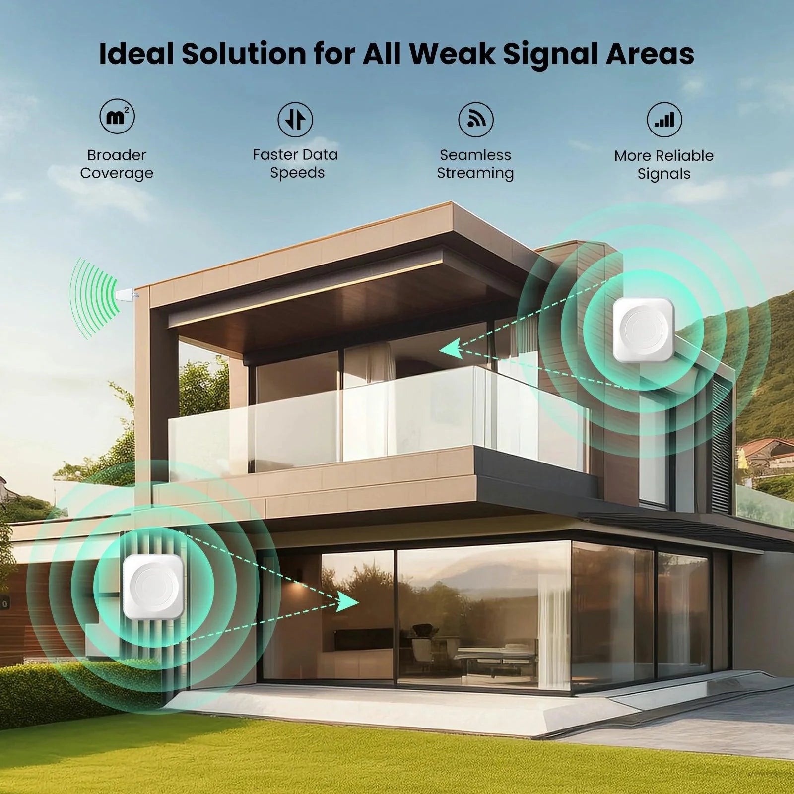 HiBoost 15K Smart Link Deluxe Cell Booster