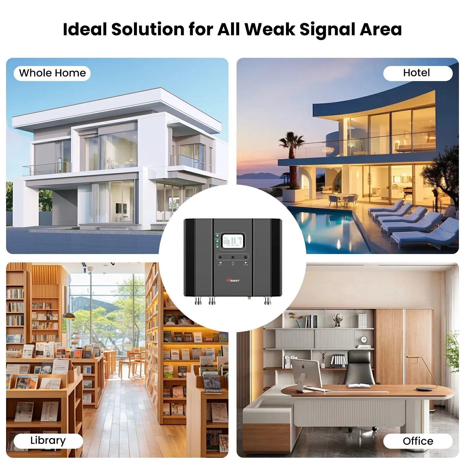 HiBoost 15K Smart Link Deluxe Cell Booster