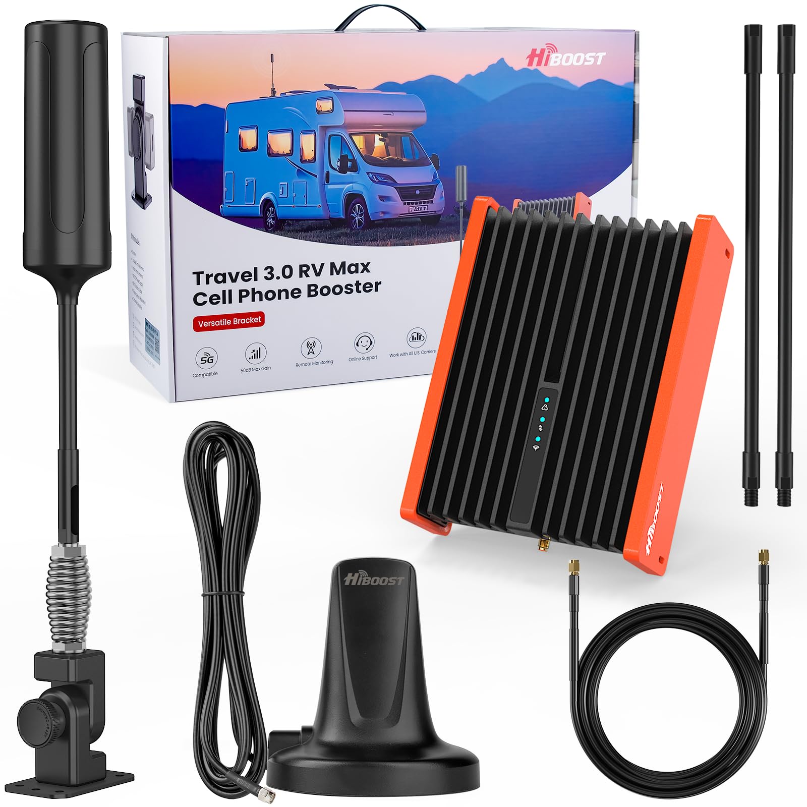 HiBoost Travel 3.0 RV Max Cell Phone Booster